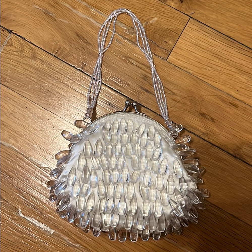 USED ONCE Beaded Purse